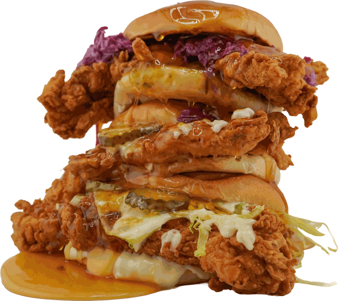 CHIX Fried Chicken Stack